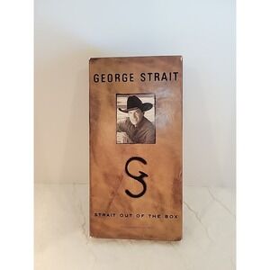 George Strait Straight Out of the Box 4 CD Set + Booklet